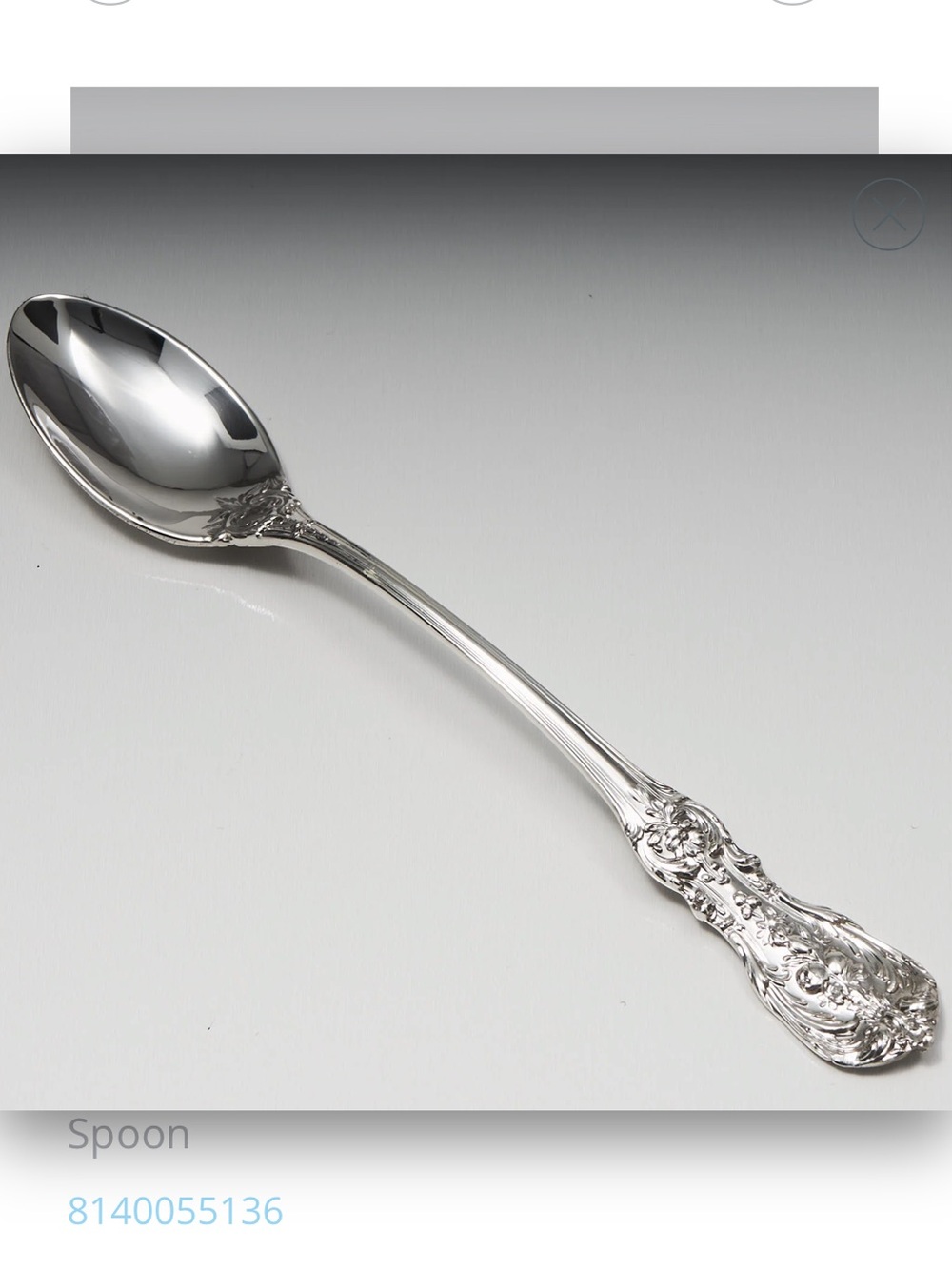 Reed and Barton Infant Sterling Silver Spoon - Francis